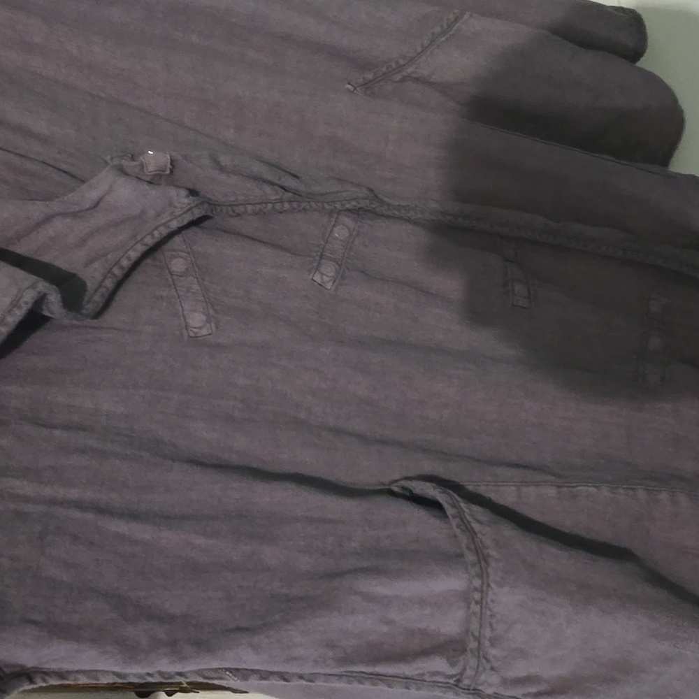 Purple Draped Jacket - image 3